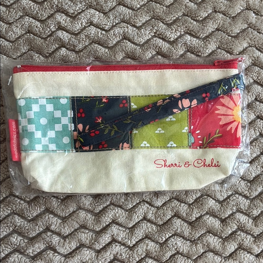 Multicolor Clutch Wristlet